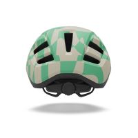 Cyklistická helma GIRO Fixture II Mat Stone/Green Rush (2)