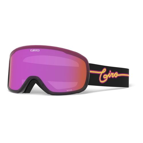 Dámské lyžařské brýle GIRO Moxie - Pink Neon Amber Pink/Yellow (2skla)