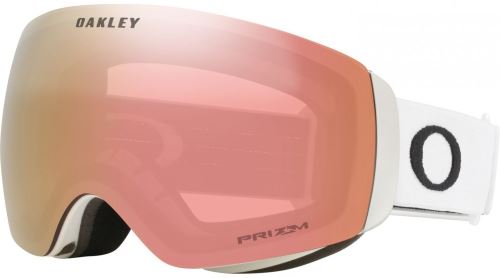 lyžařské brýle Oakley Flight Deck M - Matte White/PRIZM Rose Gold Iridium