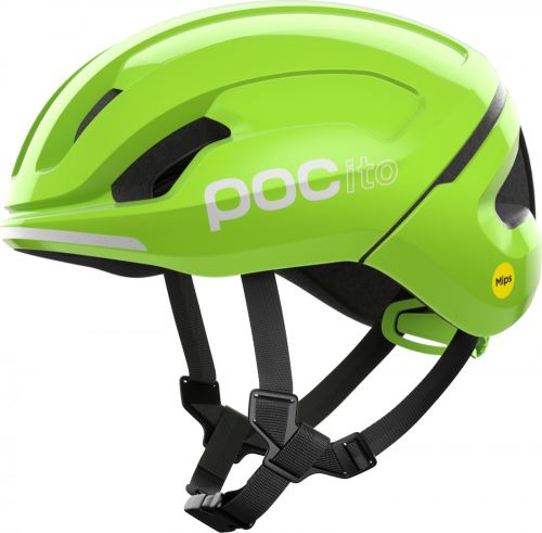 dětská cyklistická helma POC POCito Omne MIPS - Fluorescent Yellow/Green vel. SML (55 - 58 cm)