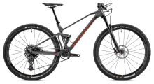 celoodpružené kolo MONDRAKER F-Podium Carbon DC, nimbus grey/carbon/flame red vel. M 2023