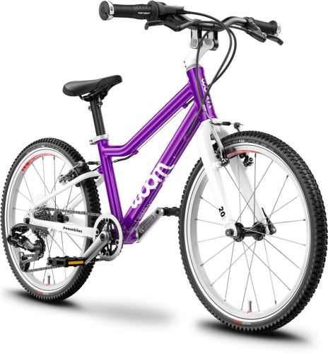 Dětské lehké kolo 20" WOOM 4 purple