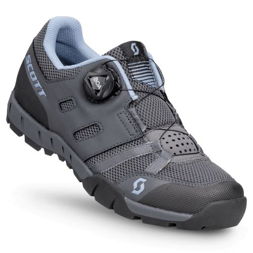 dámské tretry Scott Shoe Ws Sport Crus-r Boa - dark grey/light blue