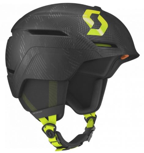 lyžařská helma Scott Helmet Symbol 2 Plus D - dark grey/ultralime yellow vel. M (55-59 cm)