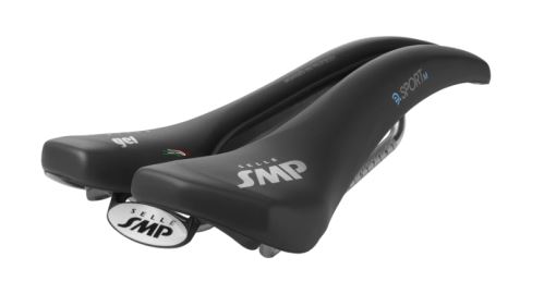 Sedlo Selle SMP E-Sport Medium Gel, unisex 273x140 mm