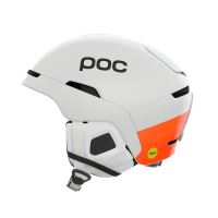 Lyžařská helma POC Obex MIPS Hydrogen White/Fluorescent Orange