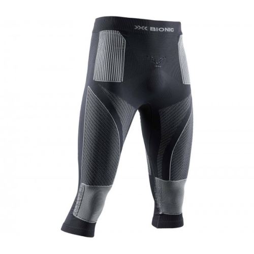 pánské 3/4 funkční kalhoty X-Bionic ENERGY ACCUMULATOR® 4.0 - Charcoal/Pearl Grey