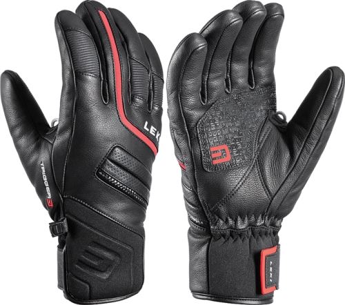 lyžařské rukavice Leki Phoenix 3D, black-red