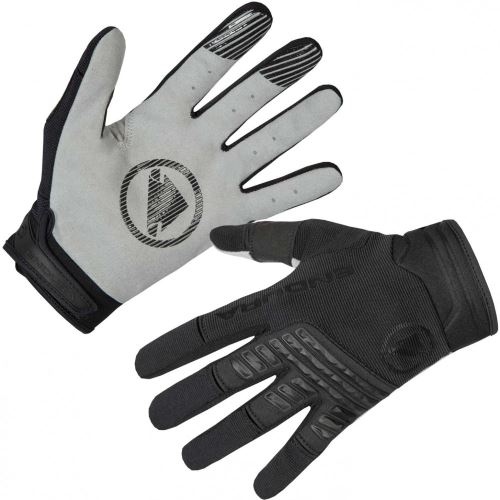 Cyklistické rukavice Endura SingleTrack - Black