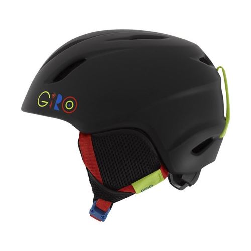 Dětská lyžařská helma GIRO Launch Matt Black Multi vel. XS