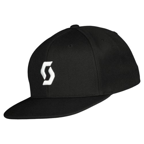 Kšiltovka Scott Cap Flat Brim black one size
