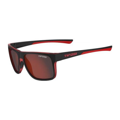 sportovní brýle TIFOSI Swick Satin Black/Crimson (Smoke Red)