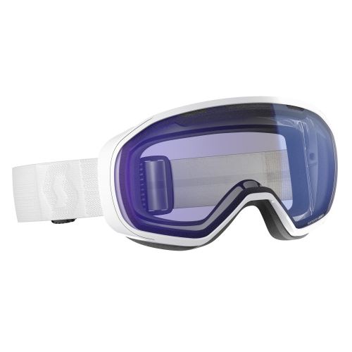 Lyžařské brýle Scott Fix - White/Illuminator Blue Chrome