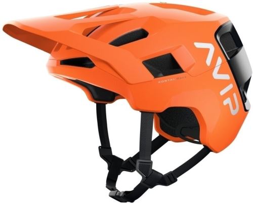 Cyklistická helma POC Kortal Race MIPS - Fluorescent Orange AVIP/Uranium Black Matt