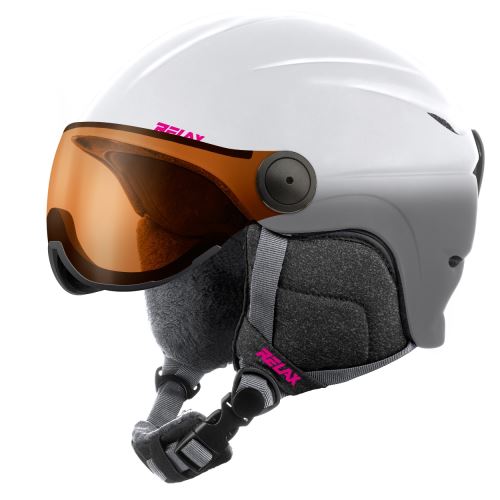 dětská lyžařská helma Relax Twister Visor RH27Q vel. S (53 - 56 cm)