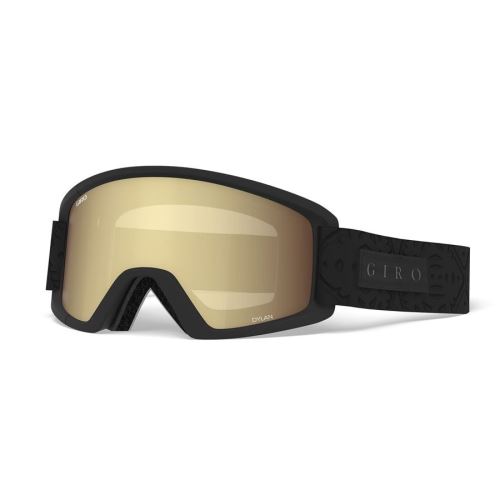 Dámské lyžařské brýle GIRO Dylan - Black Flake Amber Gold/Yellow (2skla)